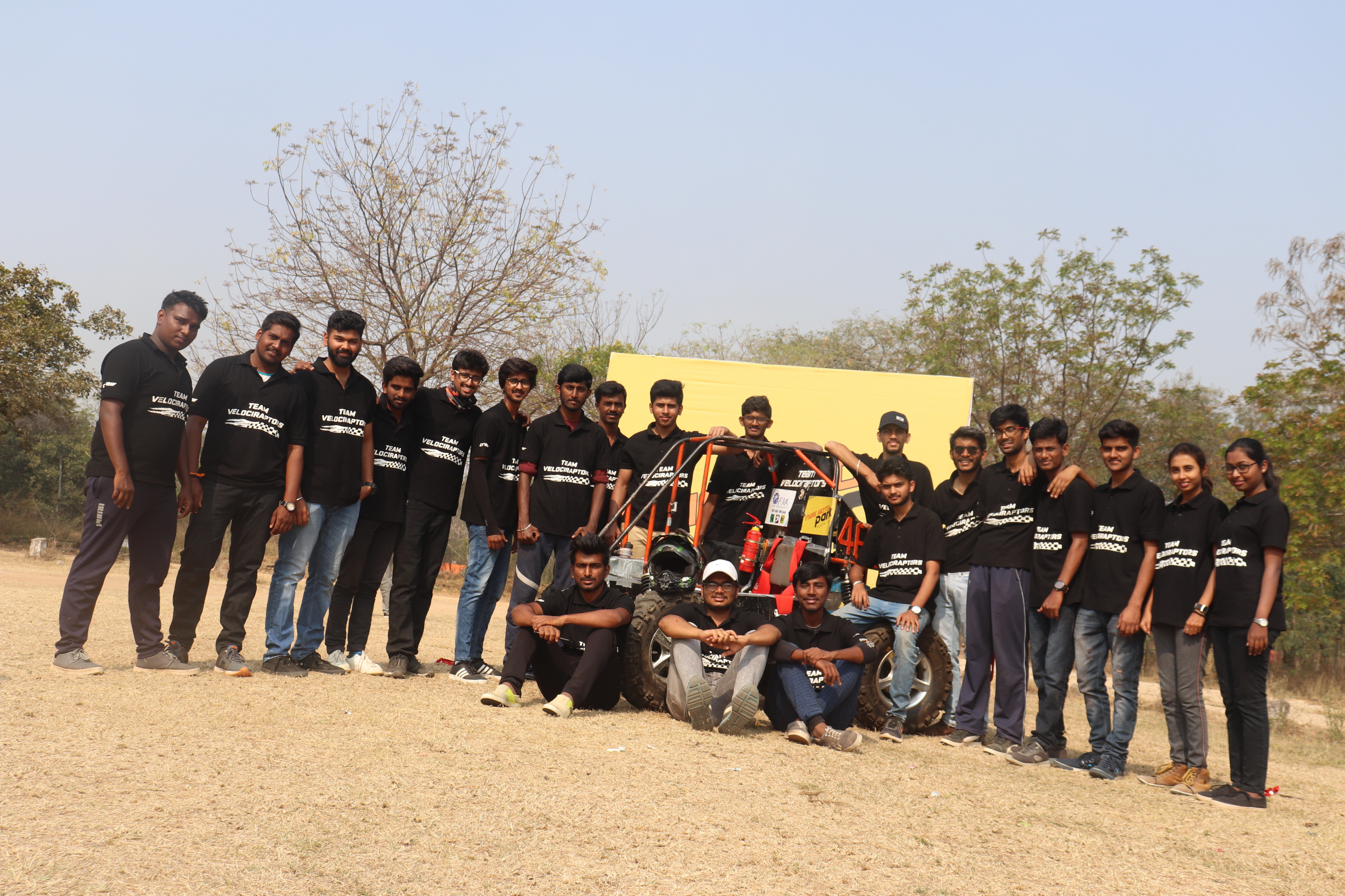 Team Velociraptors with Car 46 at FMAE Moto Park