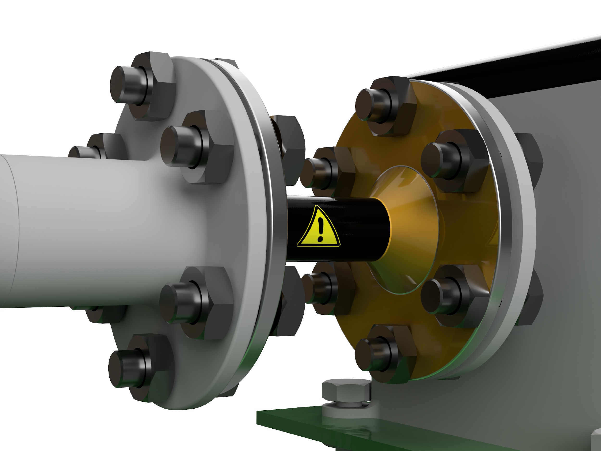 Mechanical fuse between coupling and specimen