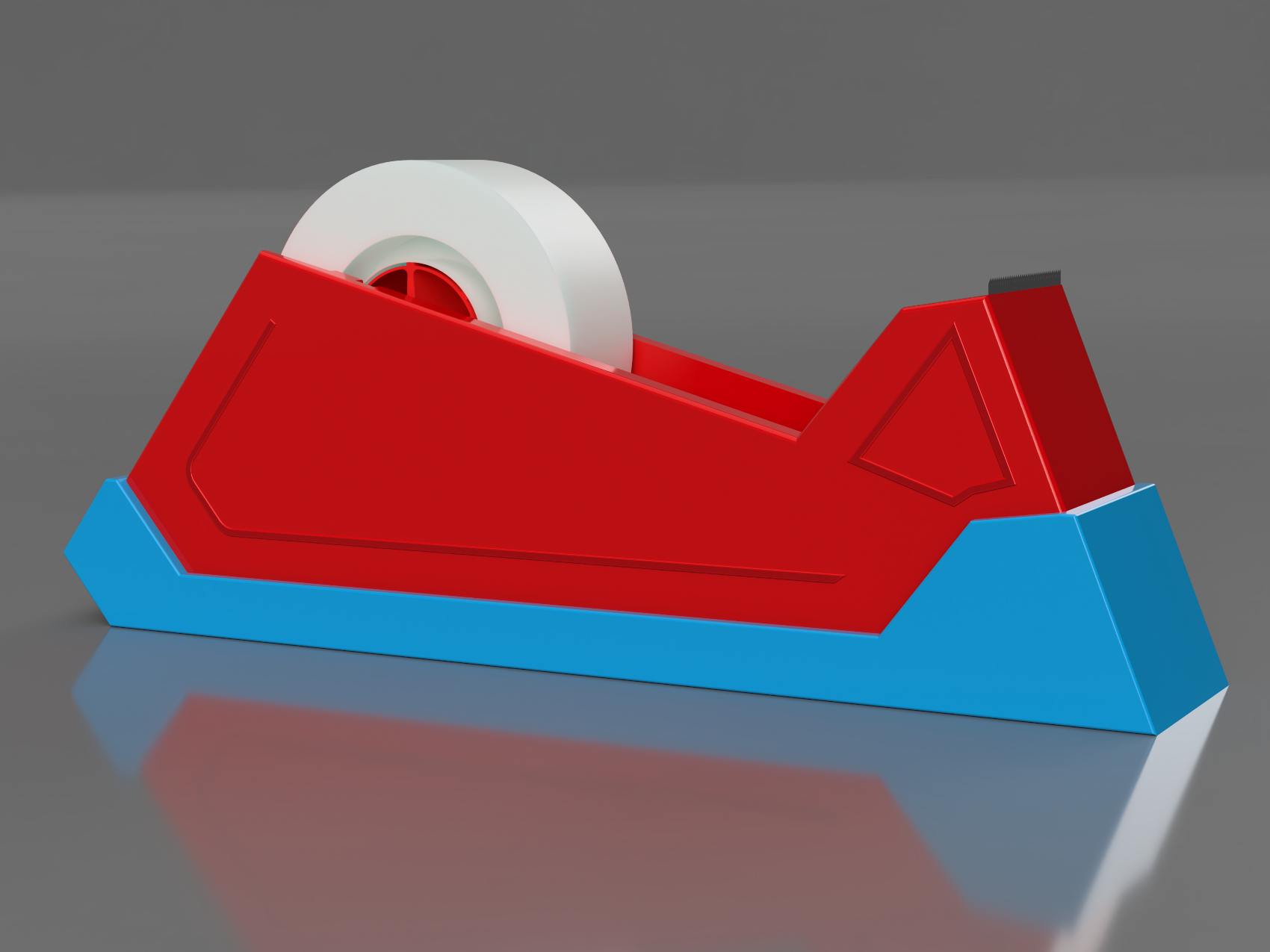 Sporty Block in red and blue ABS